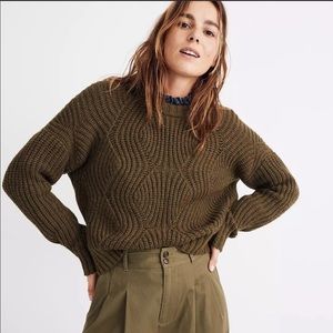 Madewell | Everett Rib-Play Pullover Sweater | Size Small